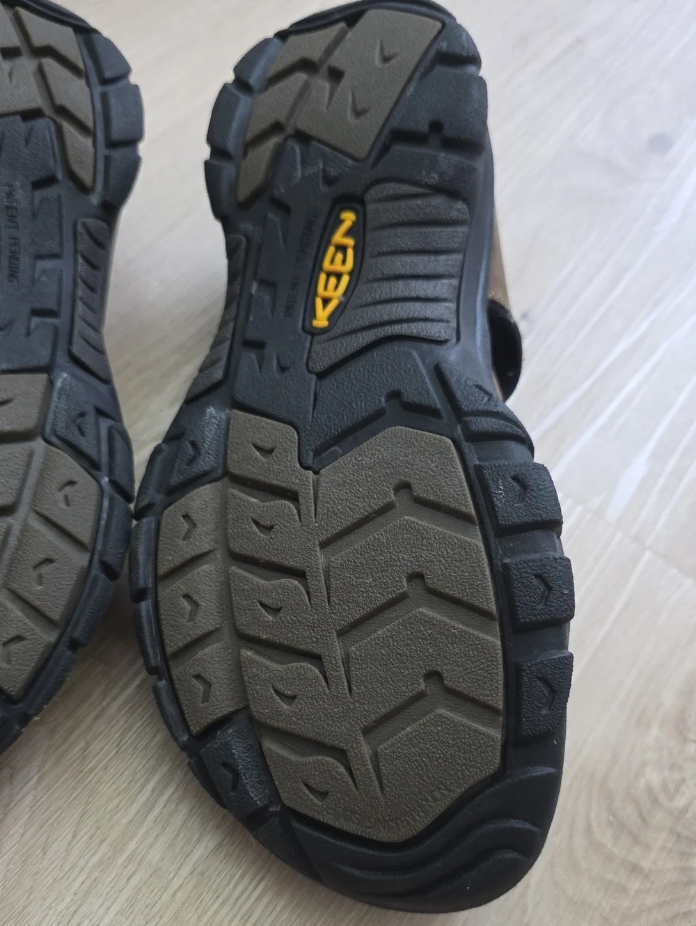 KEEN Newport Waterproof Leather Hiking Sandals Brown